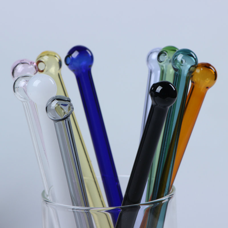 Large Capacity Elegant Glass Pipe with Integral Burner Available Sizes 10k #50-400