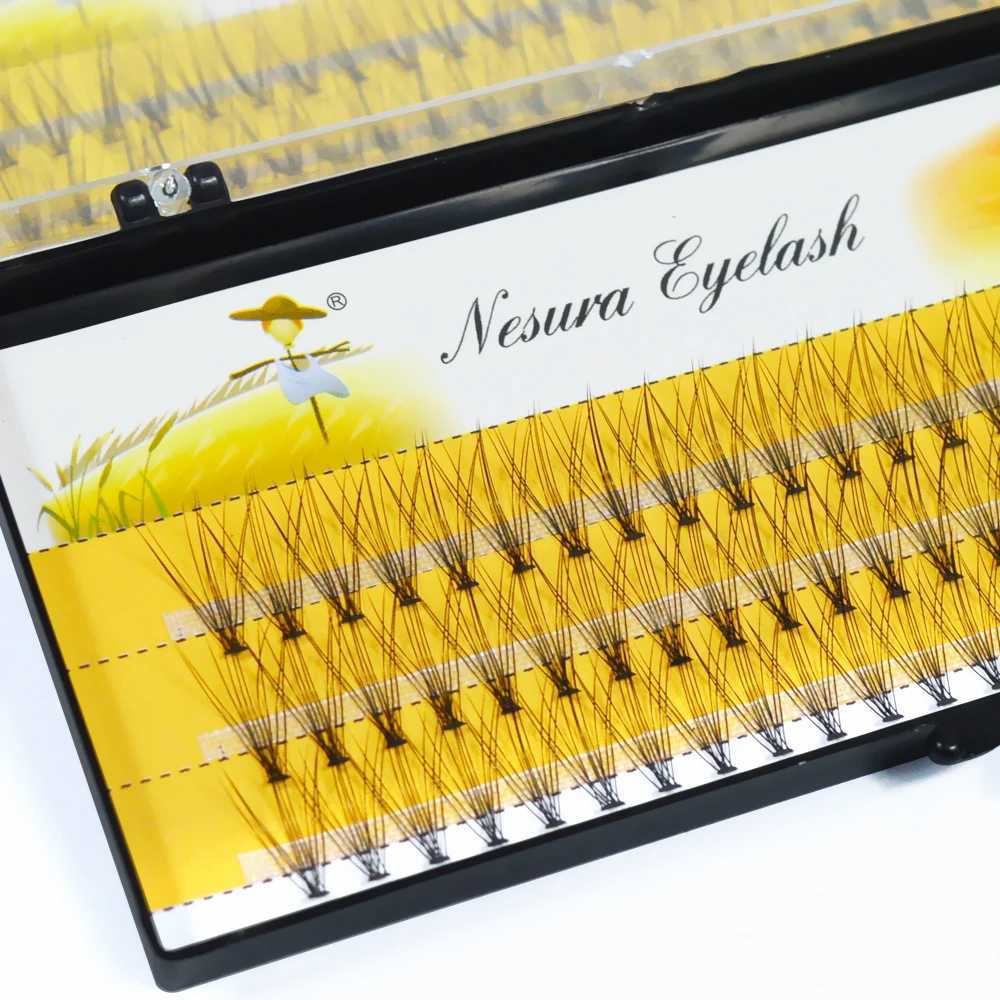 60 bundles of 10D natural soft mink eyelashes personal graffiti eyelashes extended Russian curly false eyelashes makeup CiliasW241024