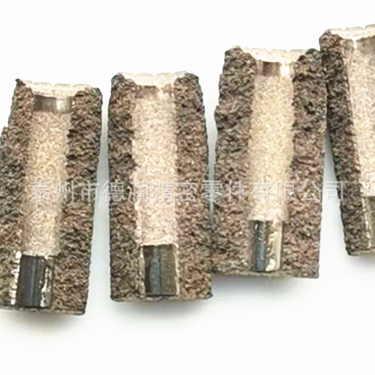 Hollow oil bearing with inner diameter of 3 and outer diameter of 8, powder metallurgy process for hollow bearings