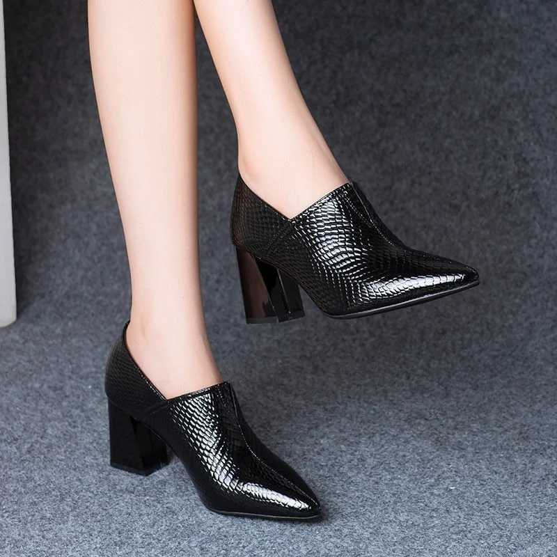 High Quality New Designer Fi Style Party Shoes Womens Wedding Shoes High Heels Pump Womens Office Dress Shoes Feminimo T241024