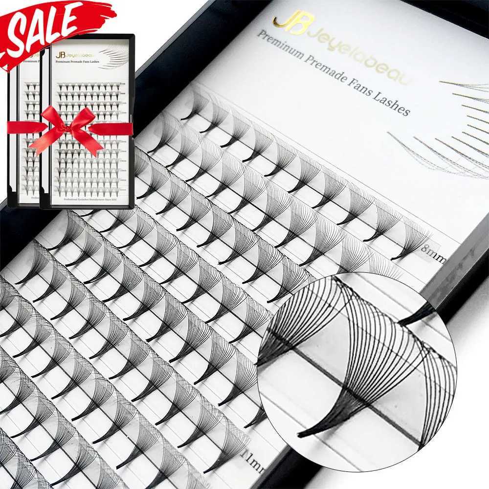 JB Jeyelabeau 5D 6D 10D Prefabricated Fan Eyelash Extension Natural Soft Volume Eyelash Artificial Mink Personal Eyelash ExtensionW241024