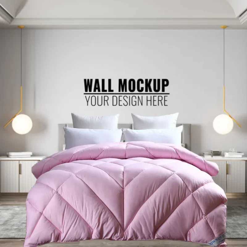 Korean Minimist Goose Down Quilt 95% Thick Cotton for Winter Spring and Autumn W241024