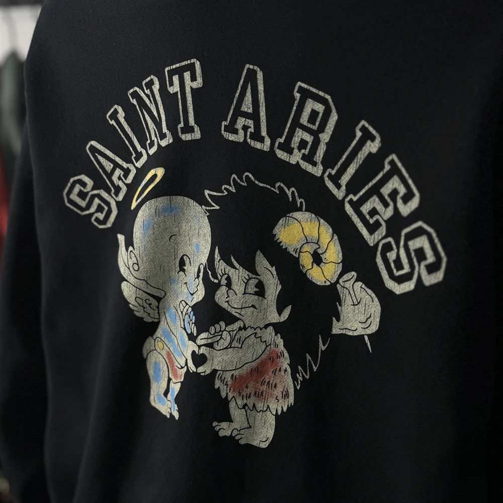 Frog Drift Fashion Streetwear Vintage Graphics Printed Pullover Casual Sweatshirt Loose Oversized Hoodies For Men Unisex 241021