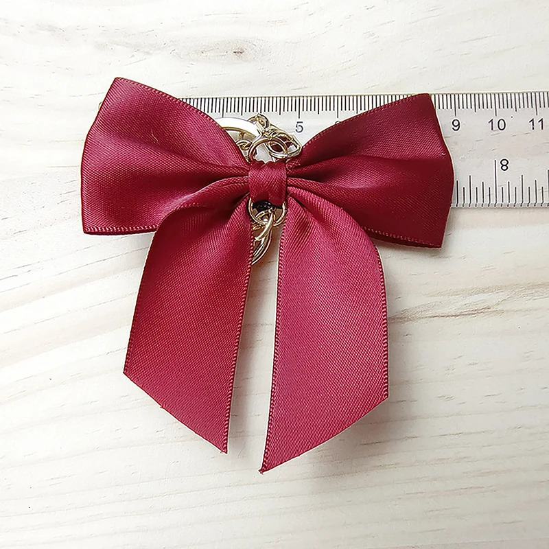 Ribbon Large Bow Keychain Gift Phone Bag Silk Pendant Car Key Holder Jewelry Romantic Charm Ornament Sweet 241017