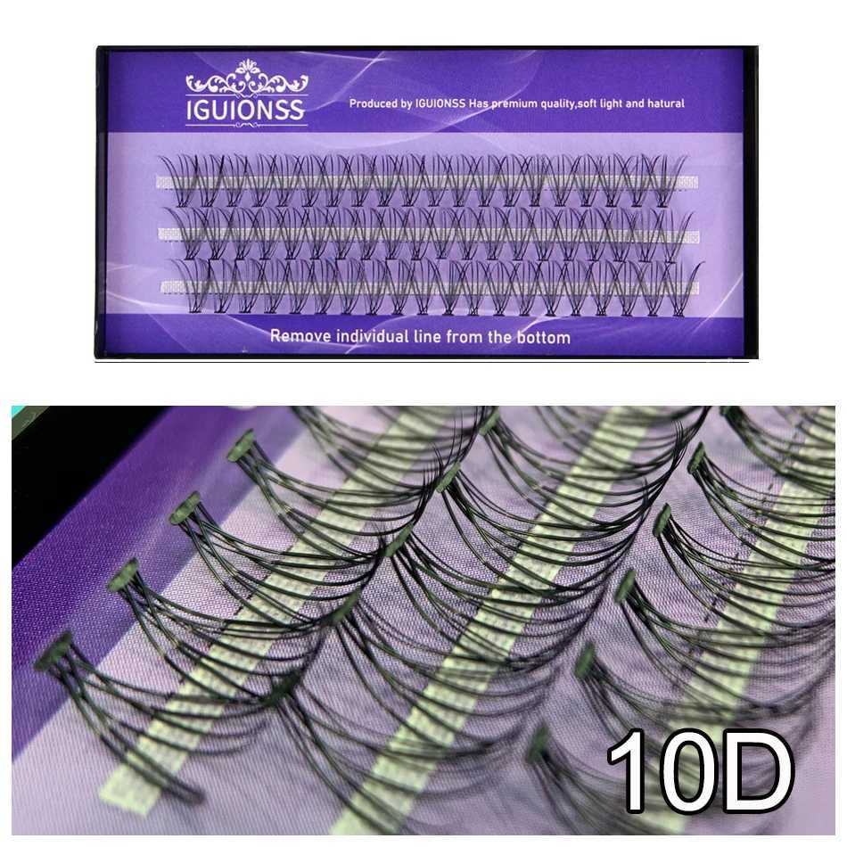 IGUIONS 10D 20D Super Cluster Eyelash Extension Natural Mink Eyelash Bunche Cilias Personal Eyelash Makeup Cilias RollW241024