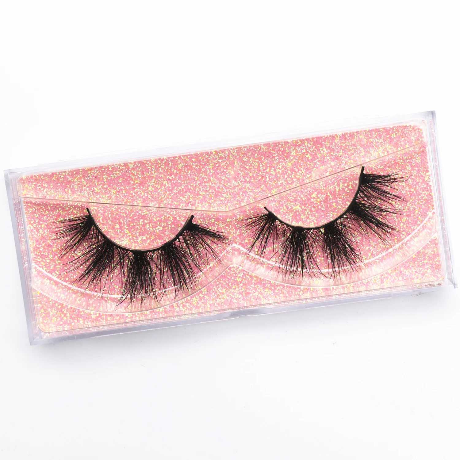 KEKEBAICHA 3D mink eyelashes without cruelty mink false eyelashes thick Crisscross eyelashes 16mm eyelashes eyelash extension eyelashesW241024