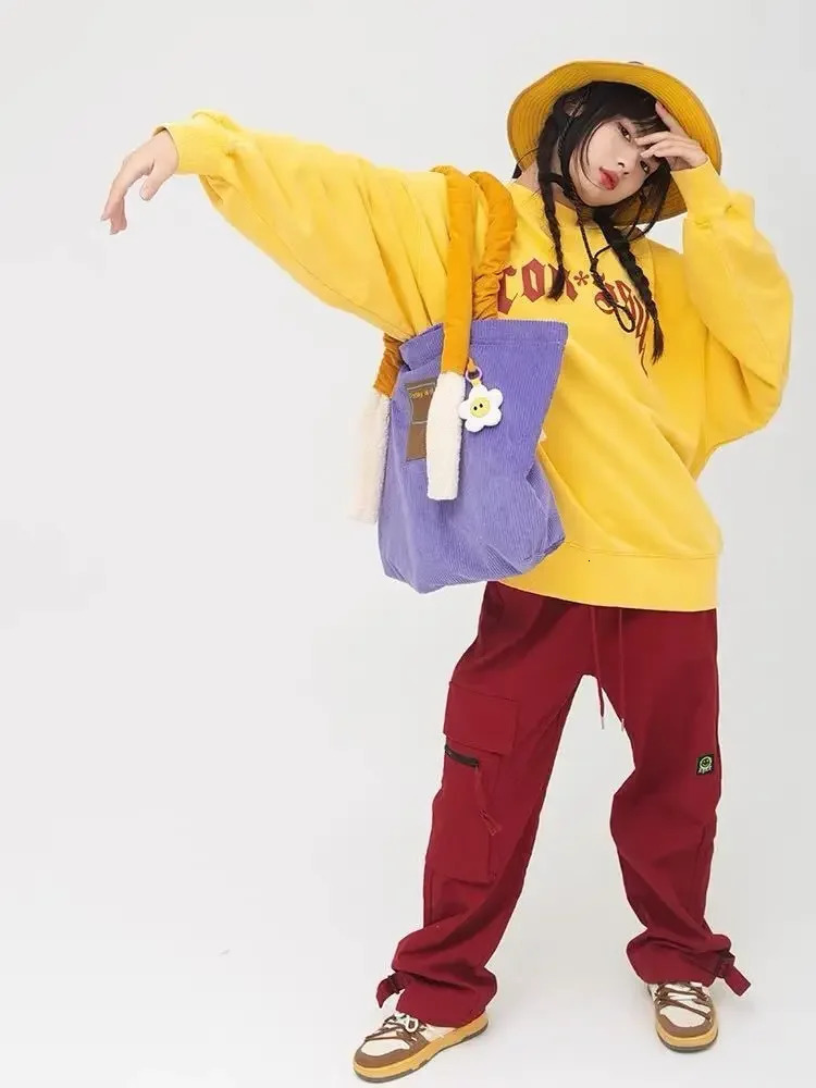 Spring Fashion Women Bag Lovely Korean Shoulder Handbag HighCapacity Tote Corduroy Girls Allmatch 241021