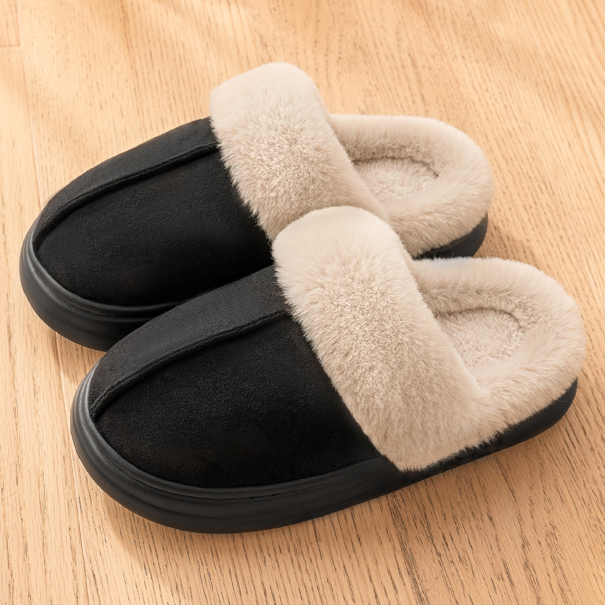 new free shipping shoes designer sandals flat sandals for women soft warm brown slides slippers winter rubber non-slip house shoes sliders slide