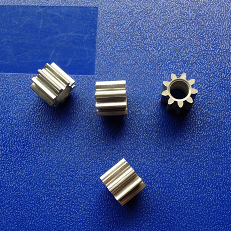 Cylindrical spur gear 1 mold 9 teeth inner diameter 6 powder metallurgy gear iron-based hard tooth surface direct sales