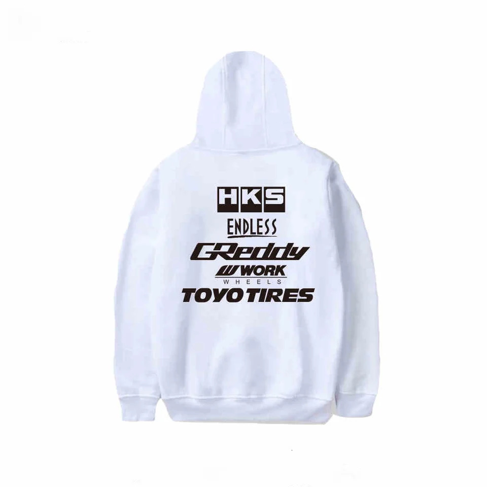 Arrivals Autumn and Winter Japanese JDM Modified Car Style ENDLESS Pure Cotton Adult Racing Sport Unisex Pullover 241010