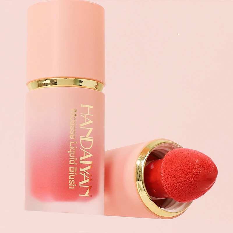 Cheek Liquid Blush Stick Durable Natural Sponge Eye Shadow Matte Moisturizing Waterproof Facial Makeup Cosmetics 241024