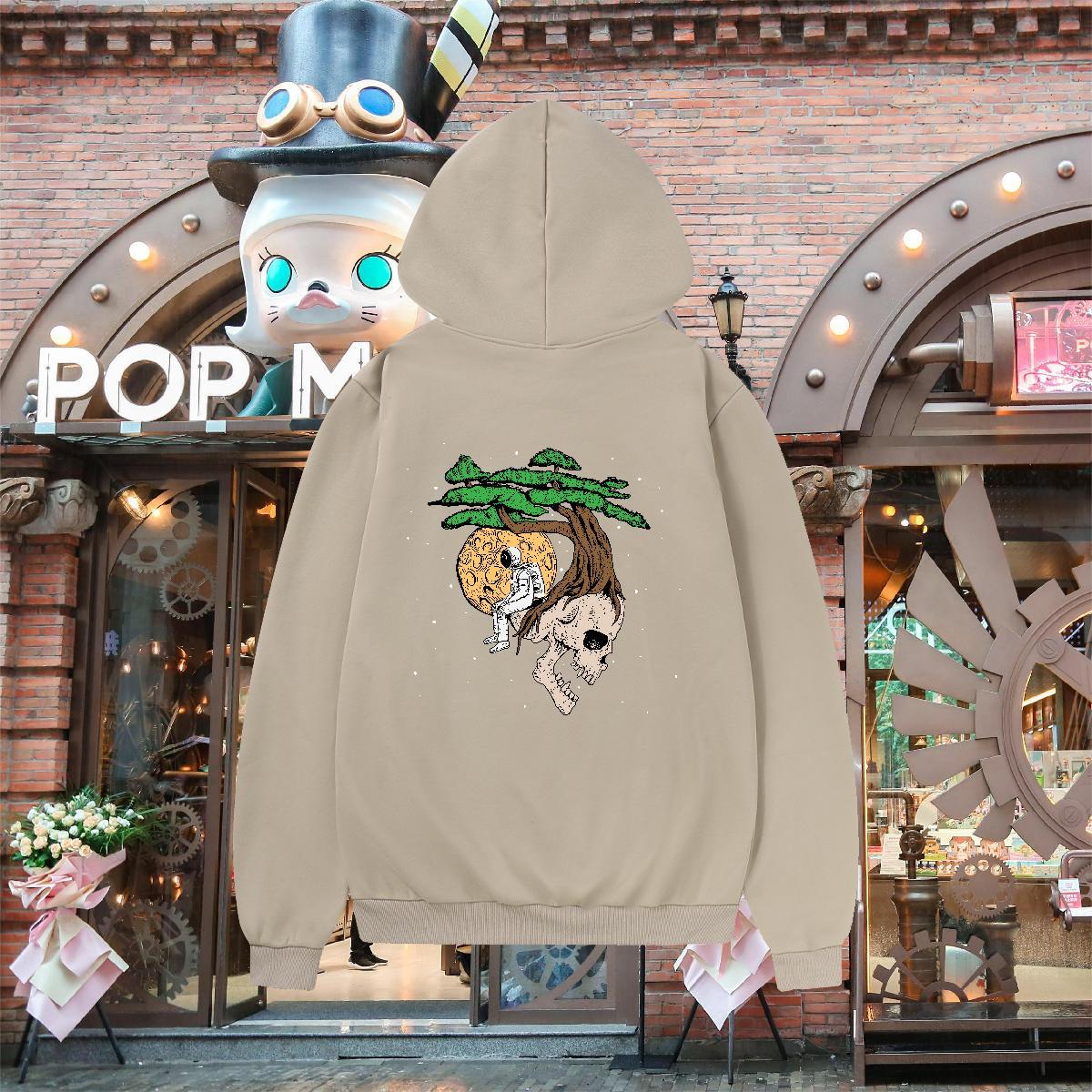 New Mens Hoodie Breathable Hooded Collar Cool Hoodie Pullover US Plus Size Tops Daily Wear Thick Fleece