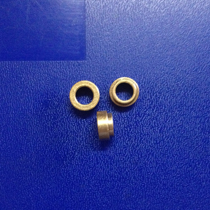 Step shaped oil bearing with inner diameter of 6 powder metallurgy process factory direct sales