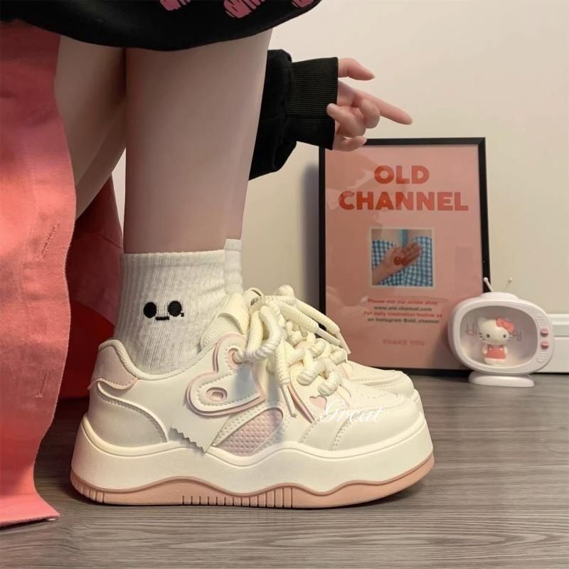 Women's White Sports Shoes: Versatile & Comfy for Everyday Wear 948a