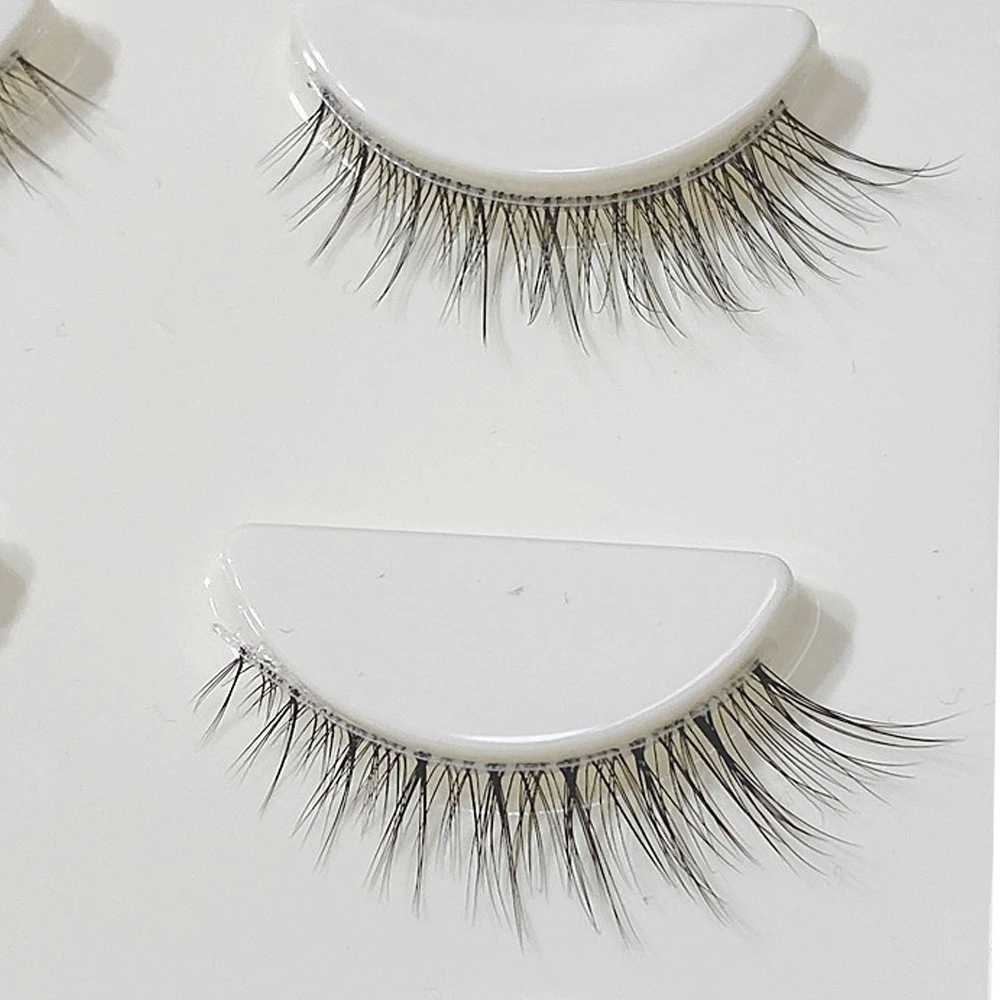 New 3D mink eyelashes natural short full length eyelashes transparent fur short mink eyelashes false eyelashesW241024