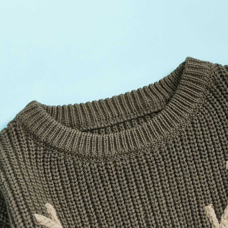 Baby Boys and Girls Christmas Knitted Sweater Autumn Preschool Baby Children Knitted Cotton Soft Winter Long Sleeve Baby Zipper W241025