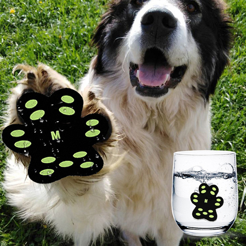 Breathable invisible foot insoles outdoor dog walking paw protection talisman pet dog foot stickers anti-slip paw stickers wholesale