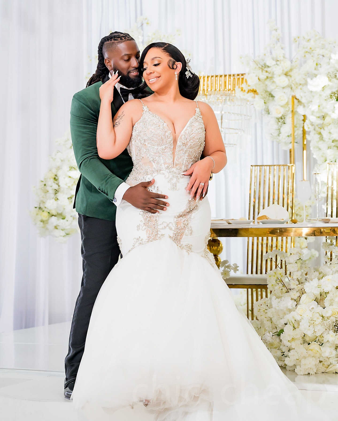 2024 Arabic Aso Ebi Plus Size Ivory Mermaid Wedding Dresses Illusion Rhinestones Lace Tulle Spaghetti Vintage Elegant Bridal Gowns Dress ZJ0244