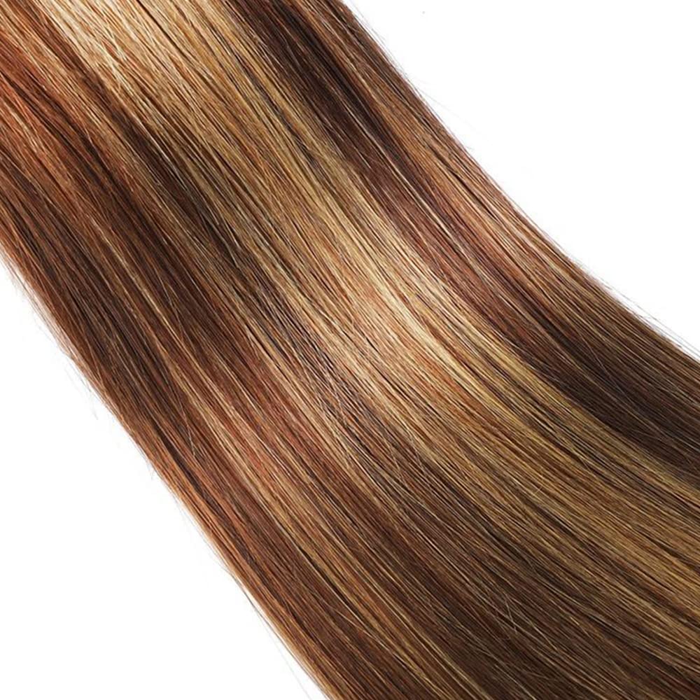 Free shipping Straight P4/27 Mix Color Brazilian Weave 3PCS Remy Human Hair Bundles 100G/PCS