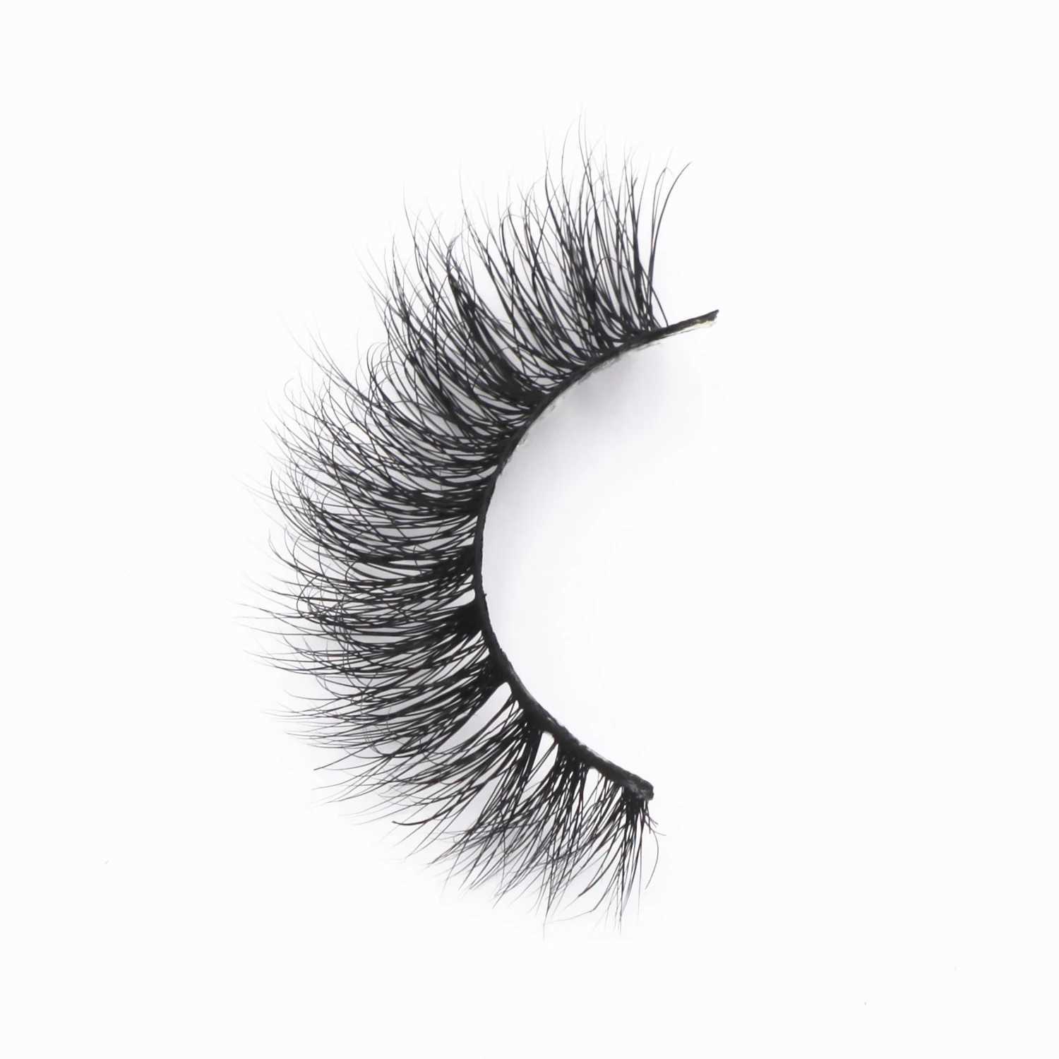 Natural long 3D mink eyelashes short eyelashes 3D mink eyelashes cruel waterless mink false eyelashes handmade eyelashes makeup eyelashesW241024