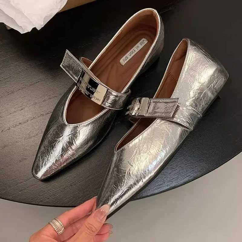 High Quality Mary Janes shoes womens luxury high heels Fi new Pointed Toe wedge leather shoes elegant party pump Zapatos MUJI T241024