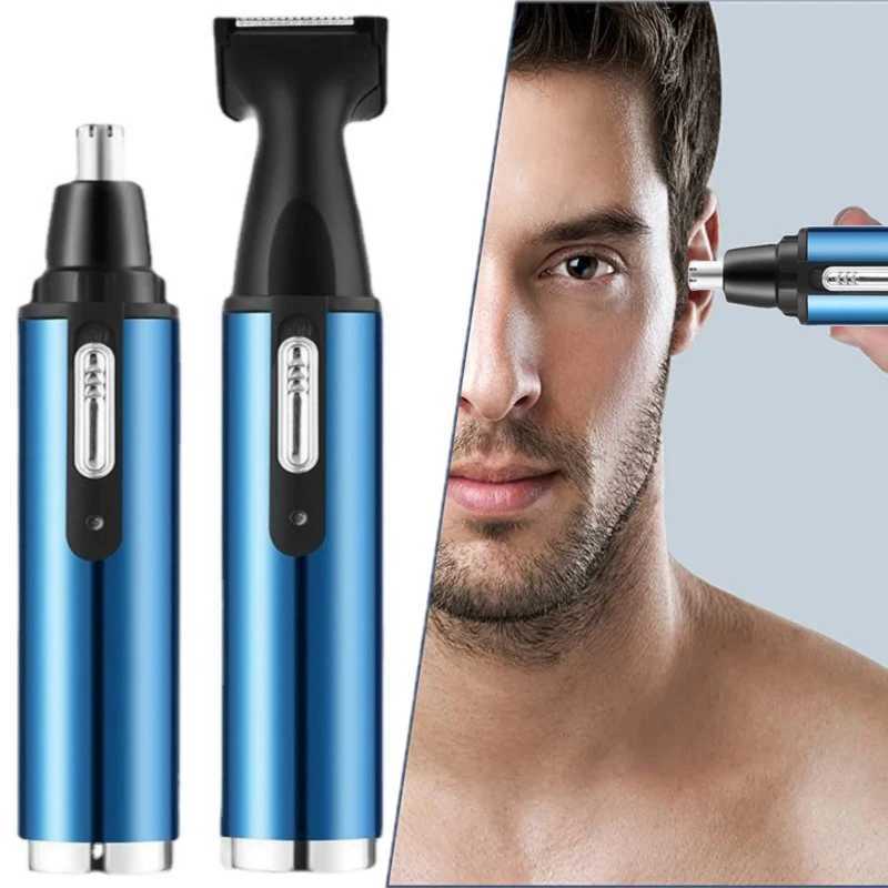 2 In 1 New Trimmer For Men Electric Nose And Ear Trimmer Rechargeable Trimmer For Hair Beard Nose And Ear Cleaner Grooming SetXJ241024