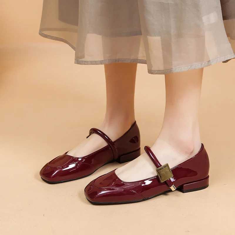 High Quality Summer Shoes Womens Square Toe Low Boots New Fi Dress Elegant Shoes Lightweight Style T241024