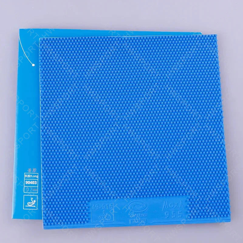 YINHE 955 Table Tennis Rubber Long Pimples Antispin Ping Pong Sheet OX07mm Sponge 241024