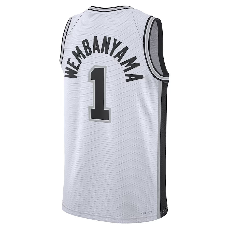 Victor Wembanyama Jersey San Anton Spur Basketball Jerseys De Aaron Fox Dylan Harper Stephon Castle Keldon Johnson Devin Vassell Harrison Barnes Kelly