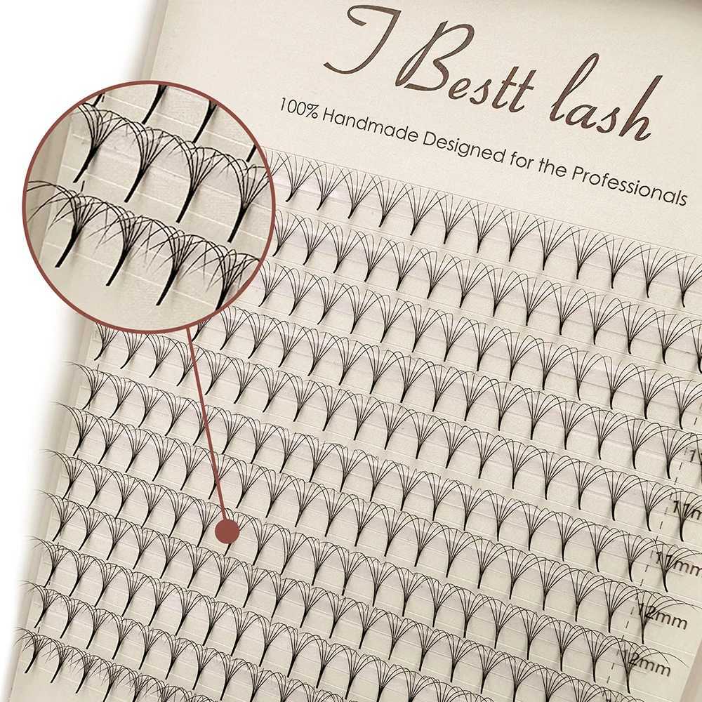 TBest Pointy Base Prefabricated Volume Fan Sharp Thin Dry Russian Volume Fan Silk Personal Volume Eyelash Grafting ExtensionsW241024