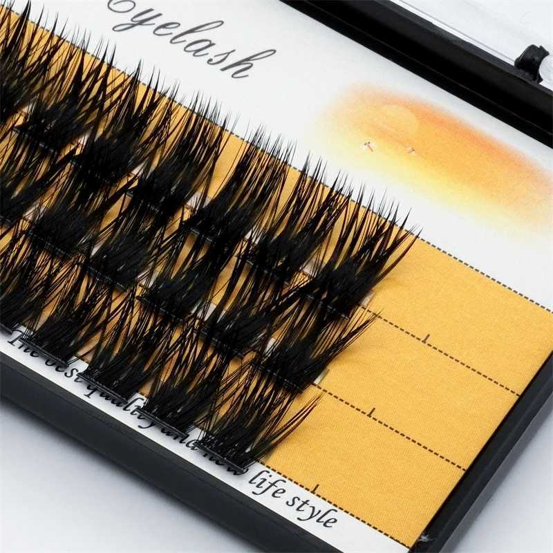 36 clusters of 40D false eyelashes single cluster false eyelashes segmented natural eyelashes using simple eyelash extensionW241024