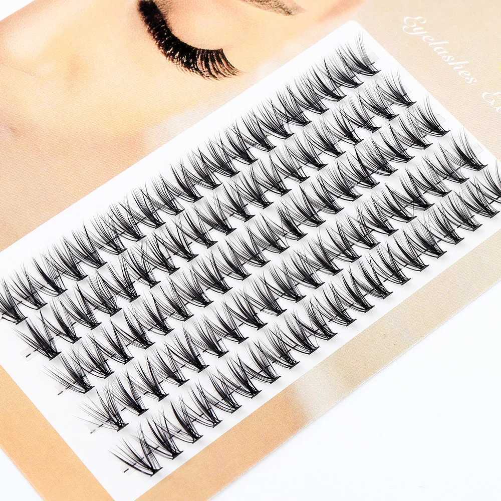 LTWEGO Hoting 5-Row Personal Eyelash Extension Natural Artificial Mink Eyelash Personal Cluster Eyelash Extension Creating CiliaW241024