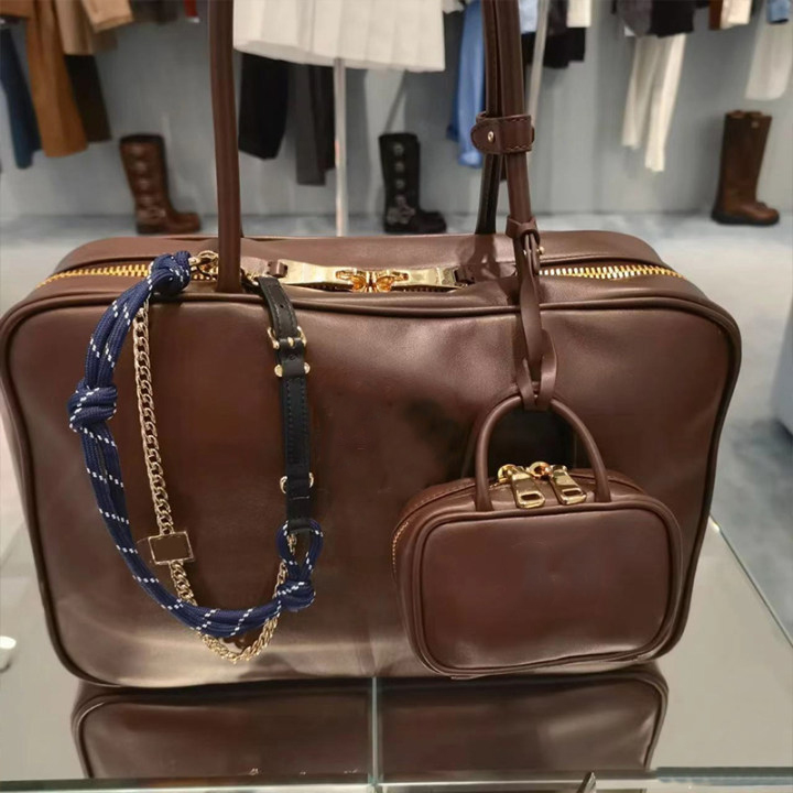 Designer Bag Tote Large Bags Briefcase Handbag Purses Underarm Shoulder Bags Designer Handbag Clutch Zipper Wallet Cowhide Genuine Leather With Purse