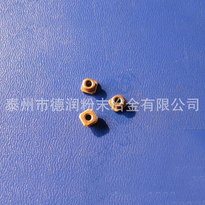 Unmanned aerial vehicle oil bearing copper based oil bearing inner diameter 2 sliding bearing powder metallurgy process direct sales
