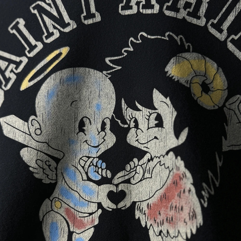 Frog Drift Fashion Streetwear Vintage Graphics Printed Pullover Casual Sweatshirt Loose Oversized Hoodies For Men Unisex 241021