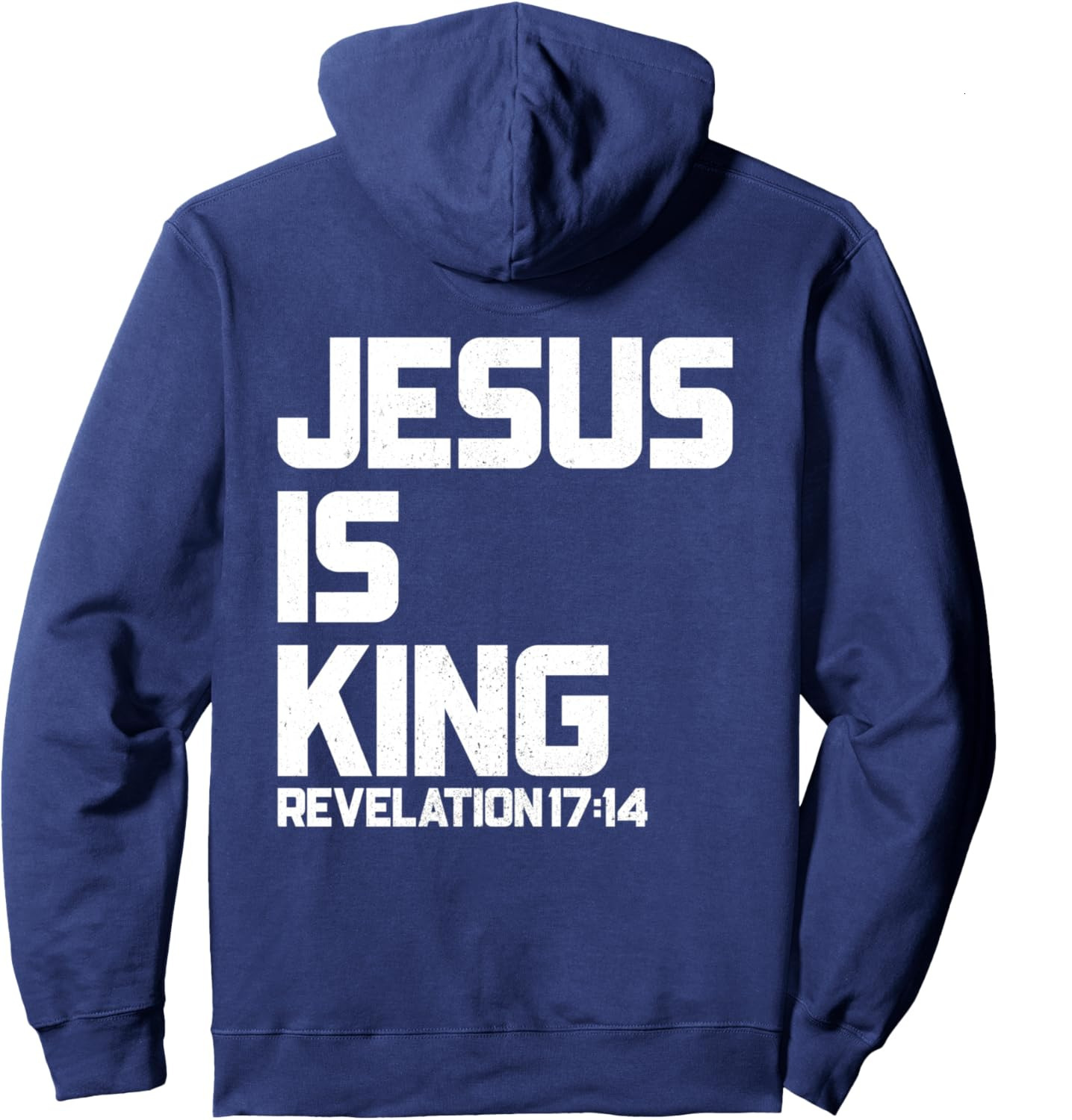 Hoodie for Mens Womens Jesus is King Bible Verse for Men Women Pullover Hoodie Graphic Hoodies sweatshirt Pullover Long Sleeve Warm