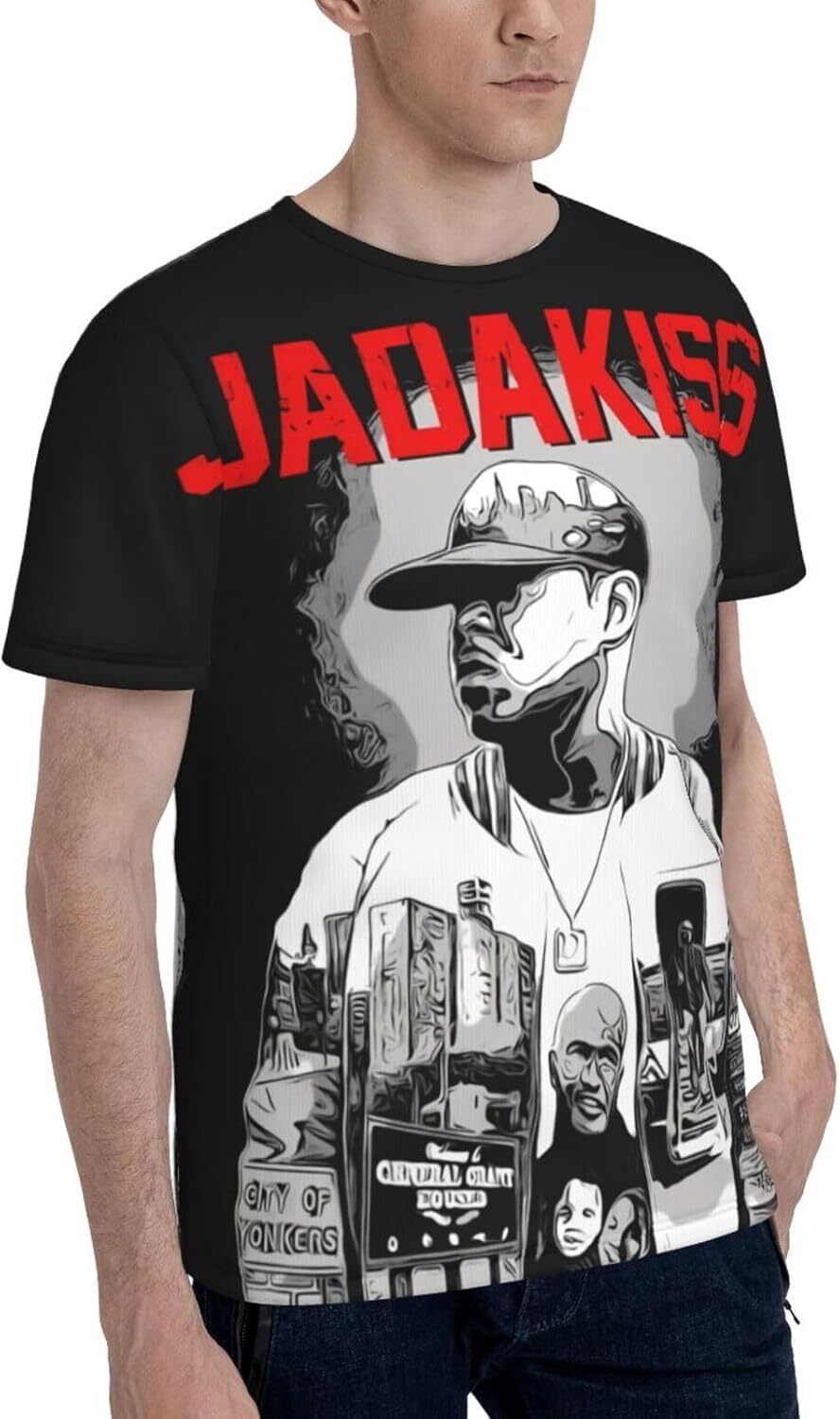 Mens T shirt Shirt Mens Short Sleeve T Shirts 3D Printing Fashion Tee Shirt Black tee Casual tops summer clothes Hip hop trend cool