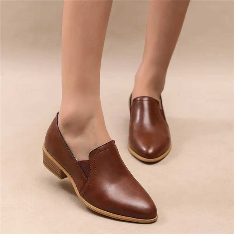 High Quality Pointed Toe Shoes for Women Slip Ladies Pumps Low Heel Shoes Spring Autumn Shallow Breathable Solid Color Adhesive Flawless Cream T241024
