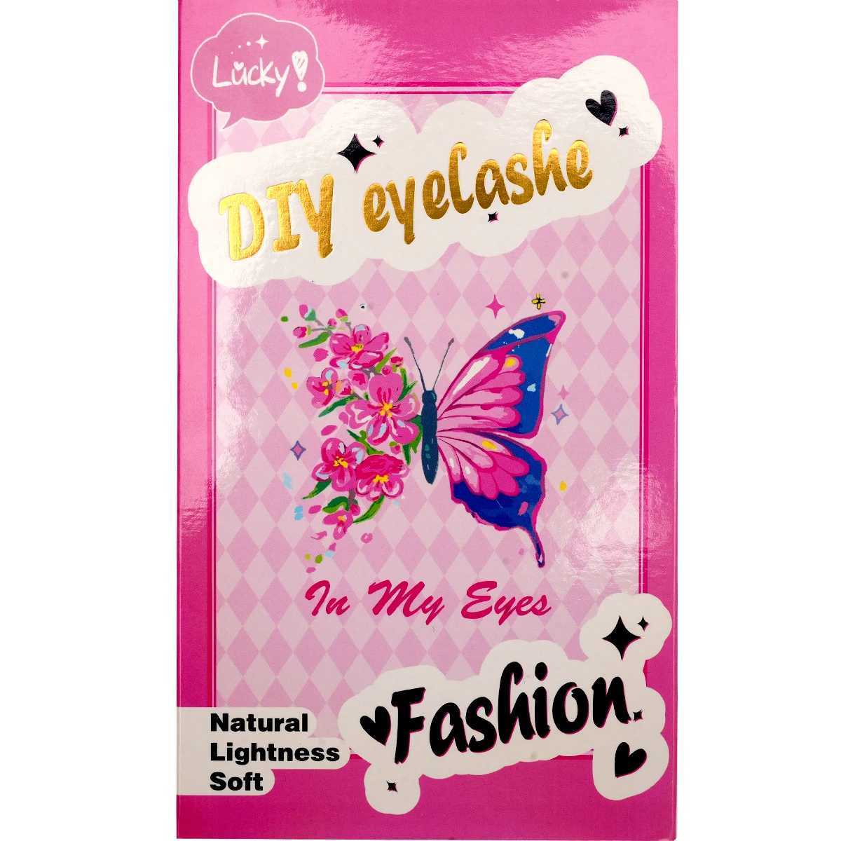 640pcs 30D/40D/50D/60D personal eyelash book cluster expansion false eyelashes DIY at home cluster eyelashes expansion makeupW241024