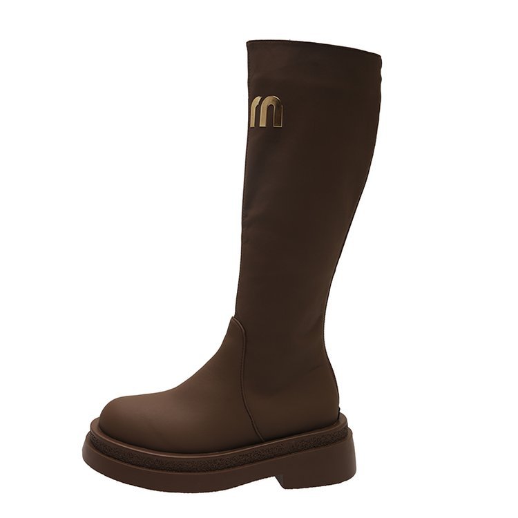 Designer Snow Boots: Warm Furry Winter Cotton Shoes for Men & Women, 6cm Heel 8ee2