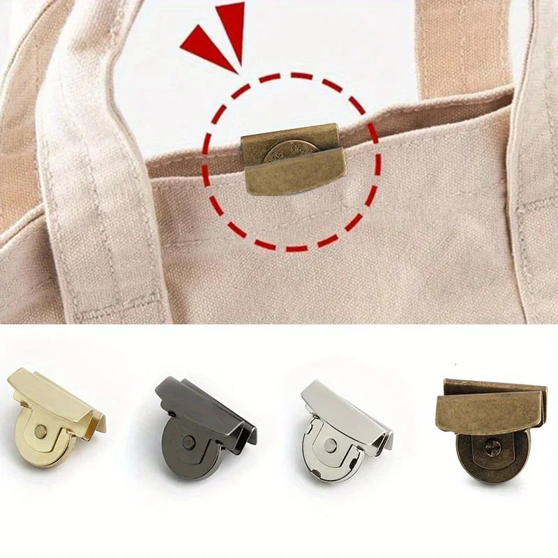 5PCS20PCS 207mm 4color canvas bag wallet magnetic buckle No need to sew shoulder clothes DIY handicraft clre 241017