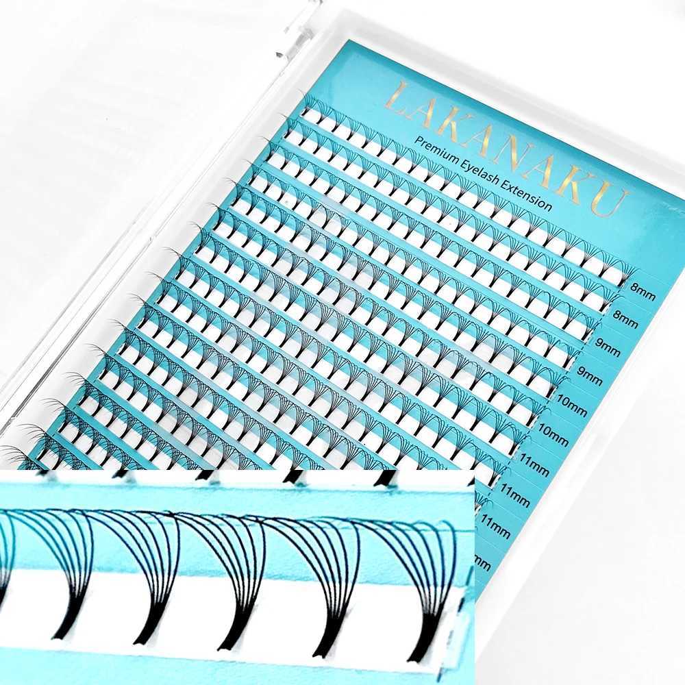 Lakanaku 320 Fans Pre made Volume Fans 3D 4D 5D 6D Soft Cashmere Matte Eyelash Large Capacity Cilios Personal Eyelash ExtensionW241024