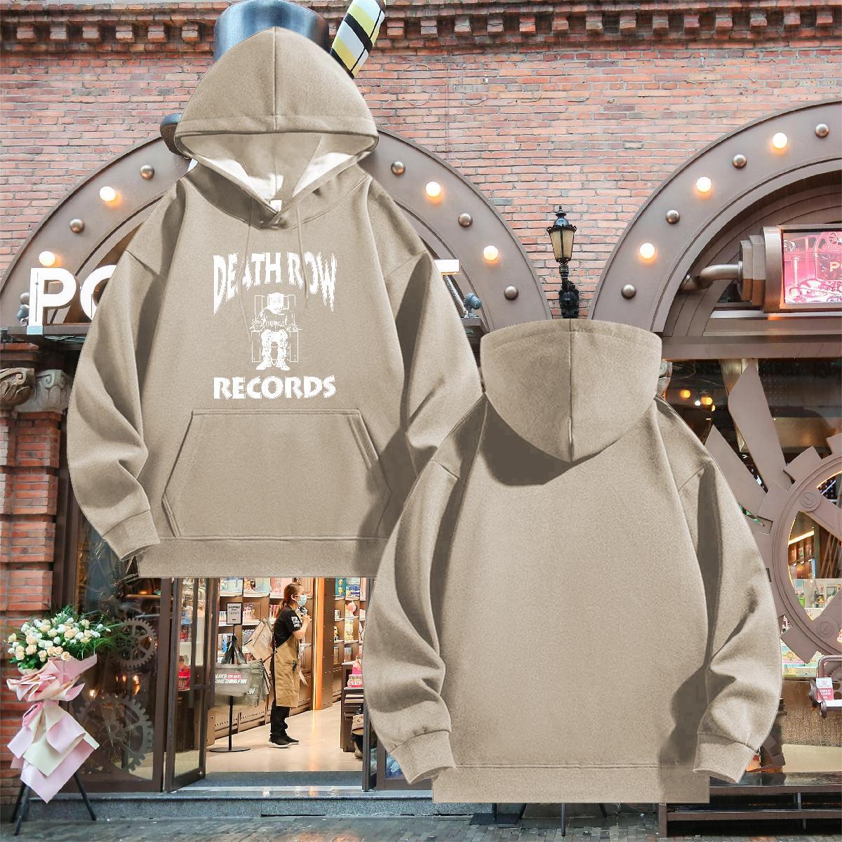 Classic Hoodie Men Breathable Hooded Collar Cool Men Hoodie DIY Logo Oversized Clothings Casual Daily Wear Tech Fleece