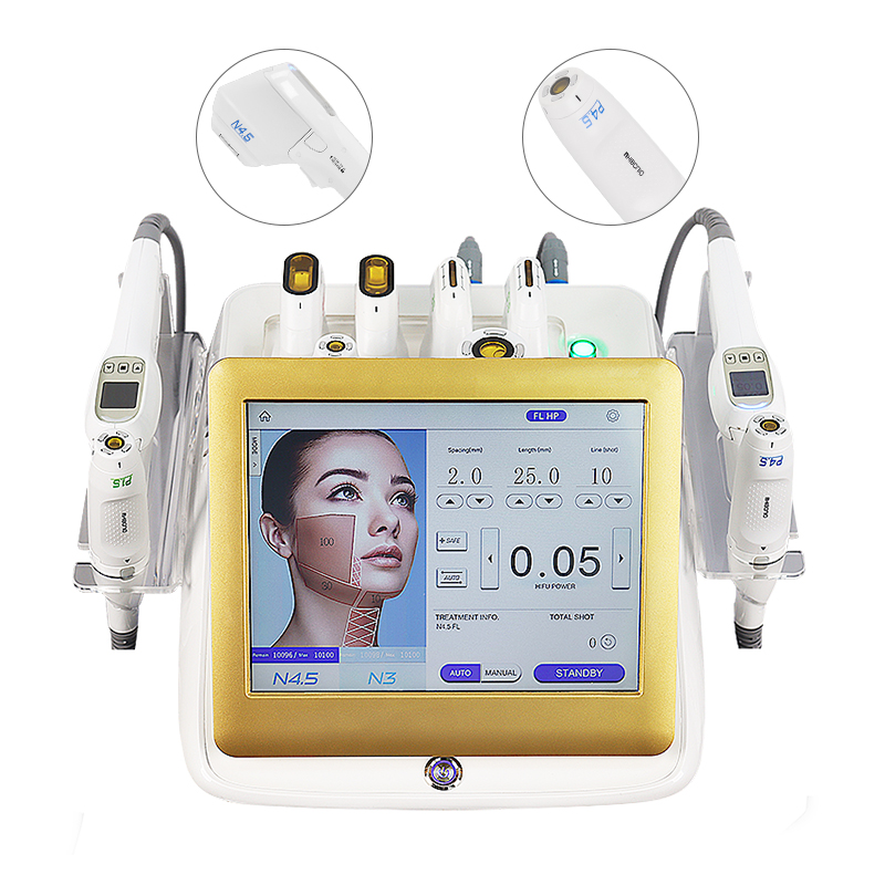 Desktop Ultrasonic Beauty Machine Facial Lifting Wrinkle Removal Pore Shrinking Non-invasive Ultrasound Body Slimming Multifunction Beauty Machine