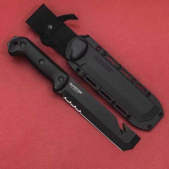 KA-BAR-BK3 Wildlife Hunting Knife Emergency Tool Fishing Mountain Diving Camping Outdoor Knife X241024