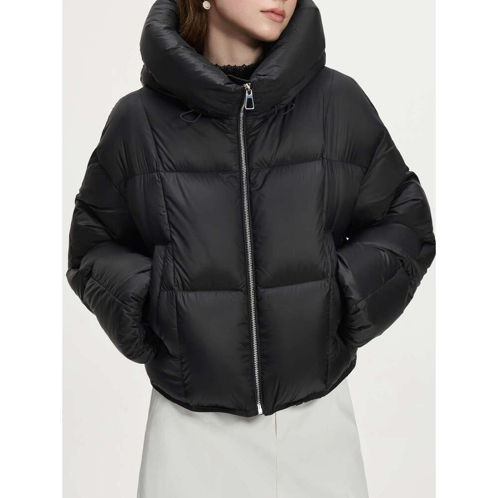 FSLE 168G Filg Amount 4 Color Short Chic Coat For Female 2024 Winter Fashion Hooded Warm Down Jacket 24Fs14134