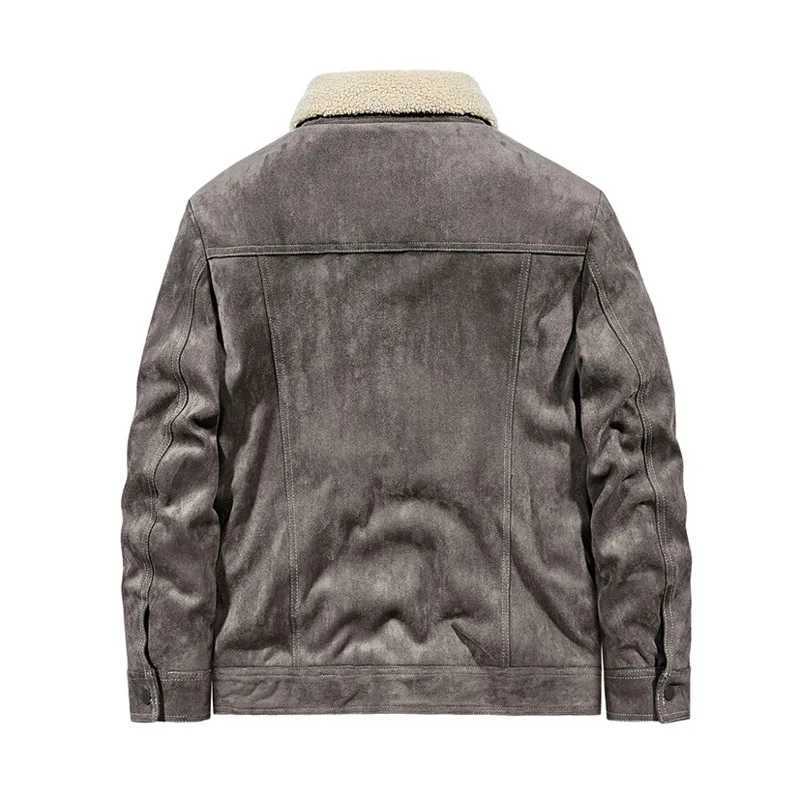 Drskin Sari style jacket mens collar retro imitation cashmere cotton autumn winter cashmere thick set W241024