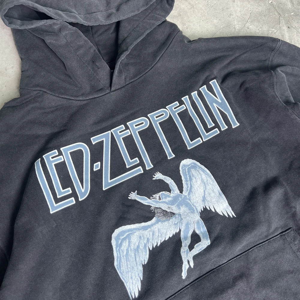 Frog Drift Fashion Streetwear Hip Hop Printed Sweatshirt Vintage Clothing Casual Pullover Loose Oversized Hoodies For Men 241021