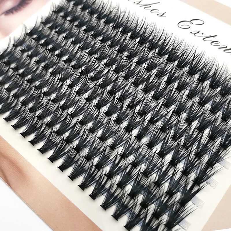 New 8/5 rows 10D 20D 30D 40D eyelash extensions 160/100Pcs personal eyelash clusters 8-16mm natural thick Russian eyelashesW241024