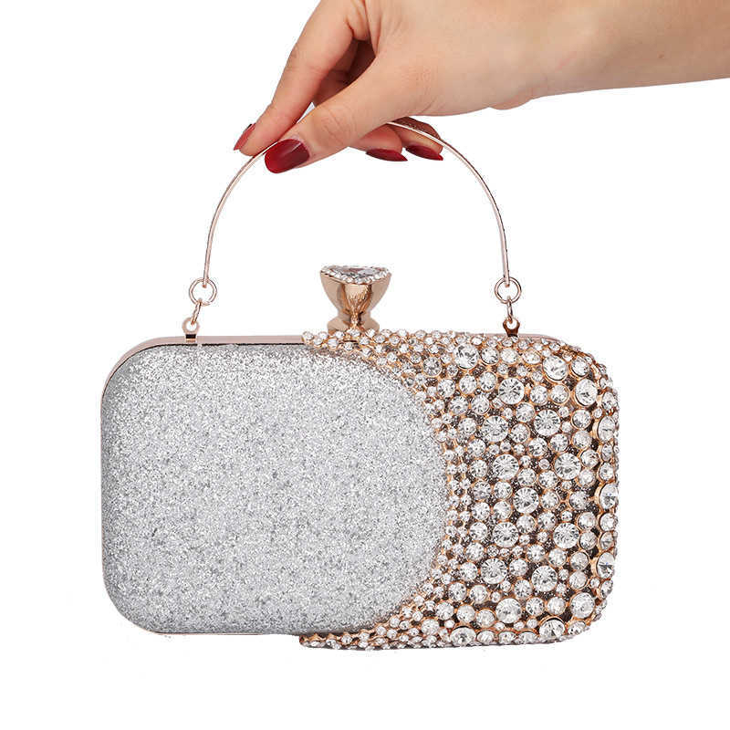 CMM New Evening Bag Womens Handbag Diamond Set Banquet Handbag Dress Evening Bag Handbag Wedding Bag